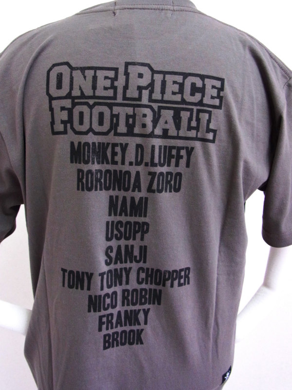 画像: gol. ONE PIECE プリントＴシャツ　C.GRY