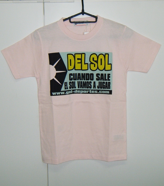 画像1: gol.　BOYS DEL SOL Tシャツ　ピンク (1)