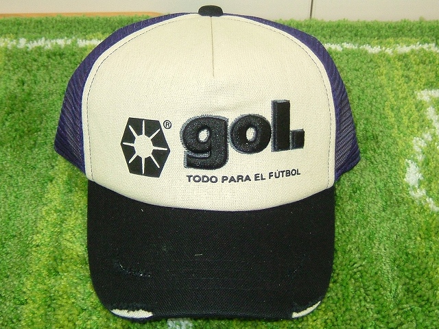 画像: gol．　ダメージメッシュキャップ