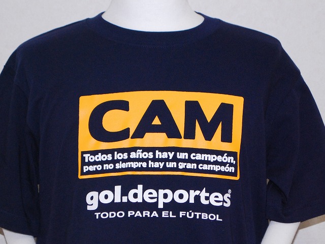 画像: gol.　“CAM”Tシャツ　ネイビー