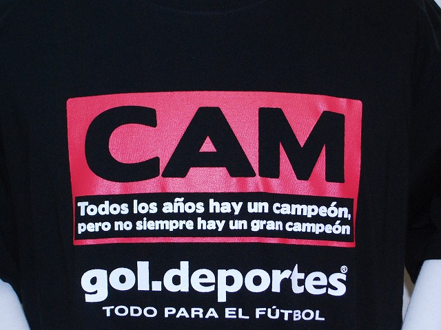 画像: gol.　“CAM”Tシャツ　ブラック