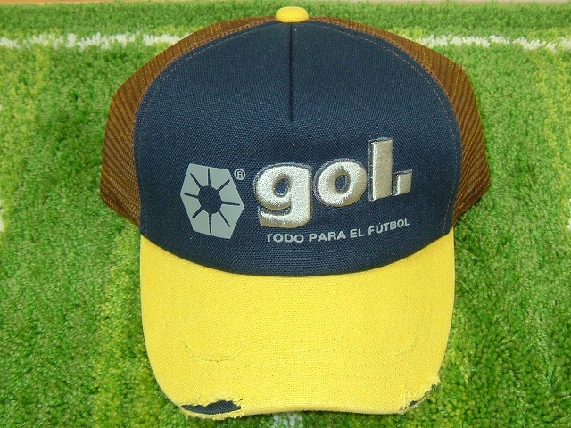 画像: gol．　ダメージメッシュキャップ