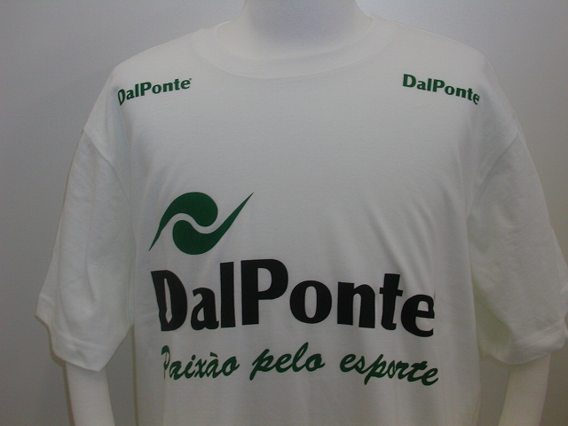 画像: DalPonte 半袖Tシャツ WHITE
