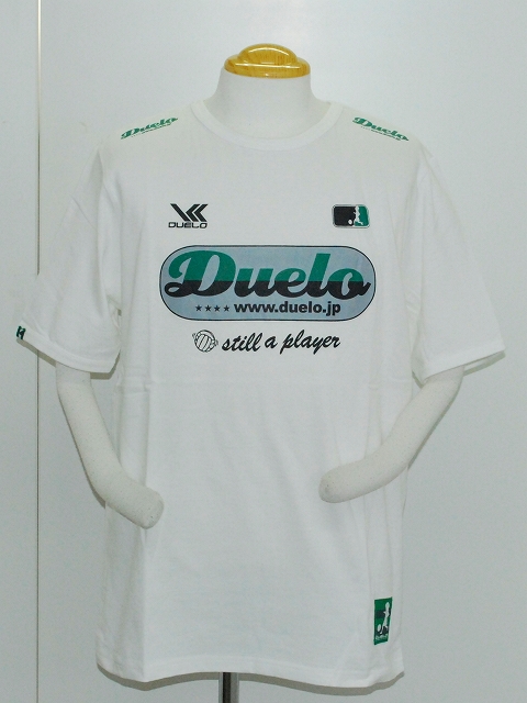 画像1: DUELO 半袖Tシャツ ホワイト (1)