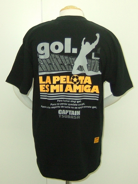 画像: gol.　キャプテン翼コラボTシャツA　ブラック