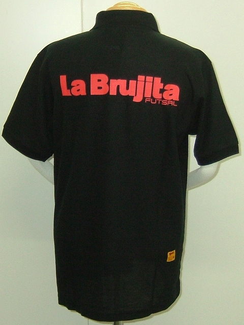 画像: gol．　La Brujitaシリーズ　ポロシャツ　ブラック