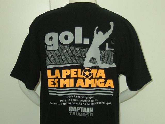 画像: gol.　キャプテン翼コラボTシャツA　ブラック